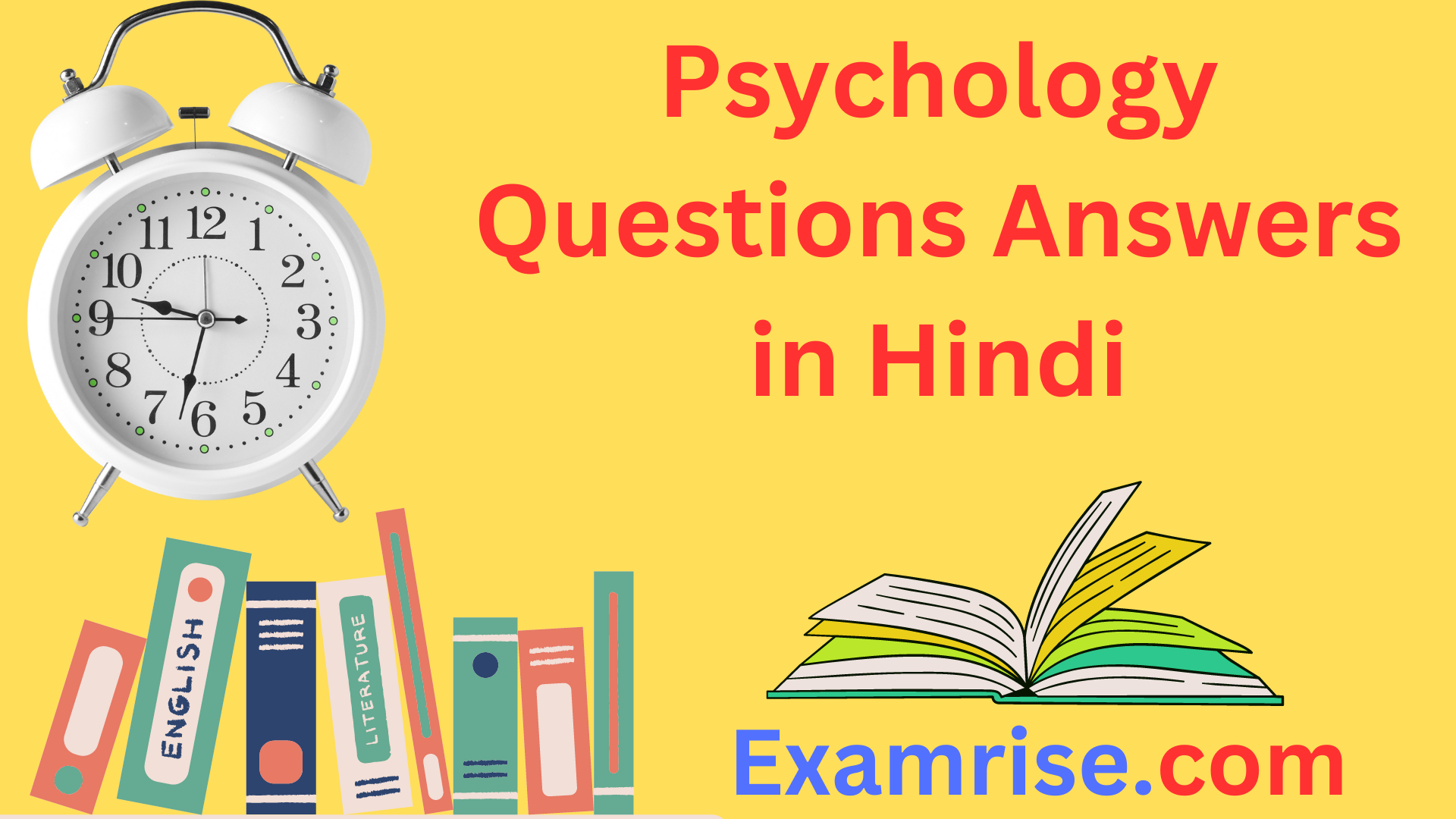 Psychology Questions Answers in Hindi
