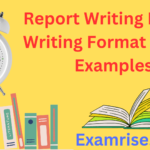 Report Writing Report Writing Format Topics Examples