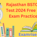 Rajasthan BSTC Mock Test 2024 Free Online Exam Practice Test