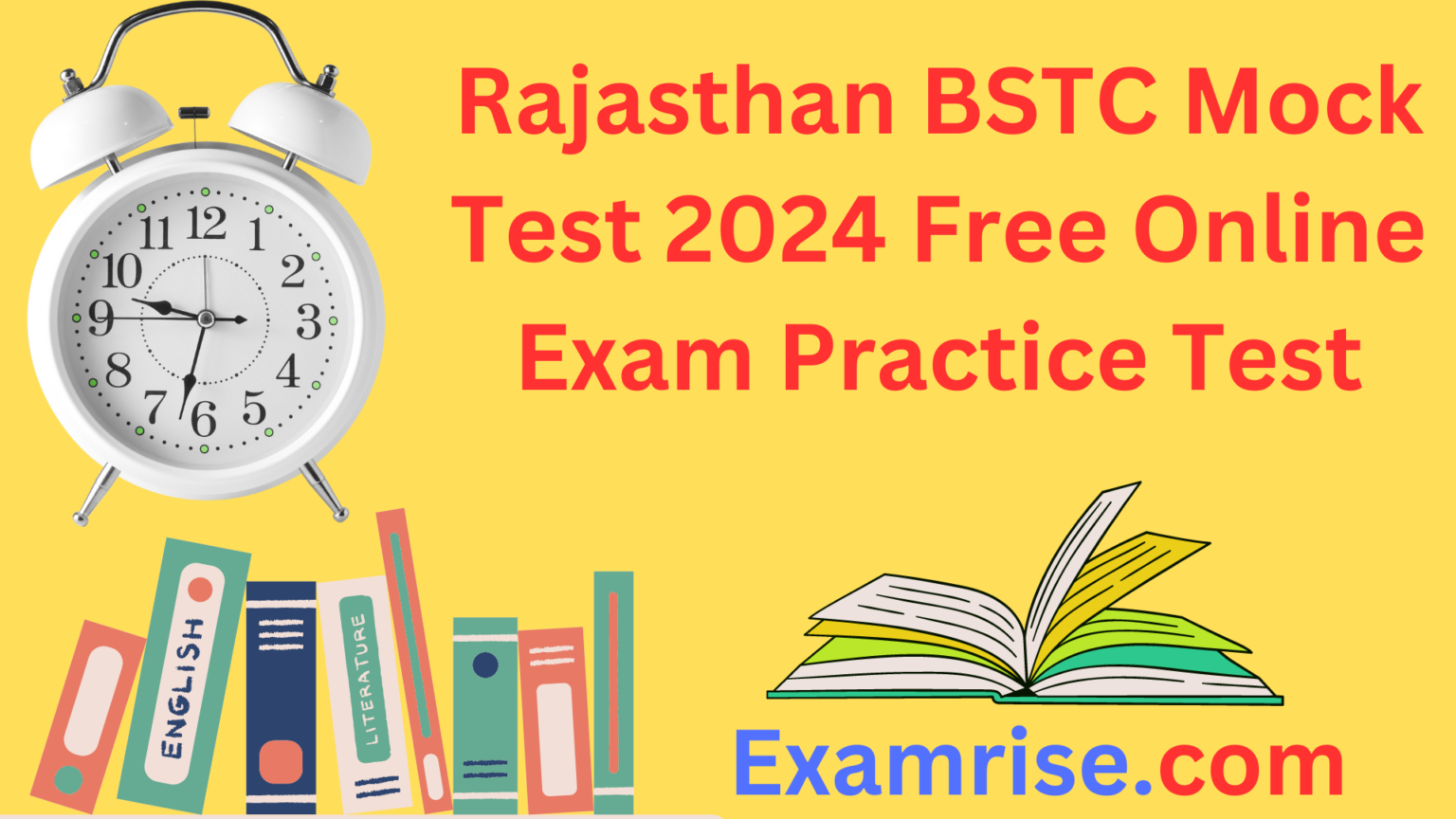 Rajasthan BSTC Mock Test 2024 Free Online Exam Practice Test