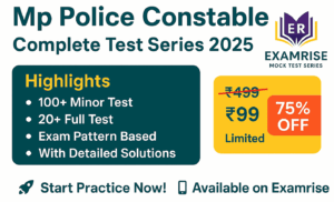 MP Police Constable Exam Free Online Test Series